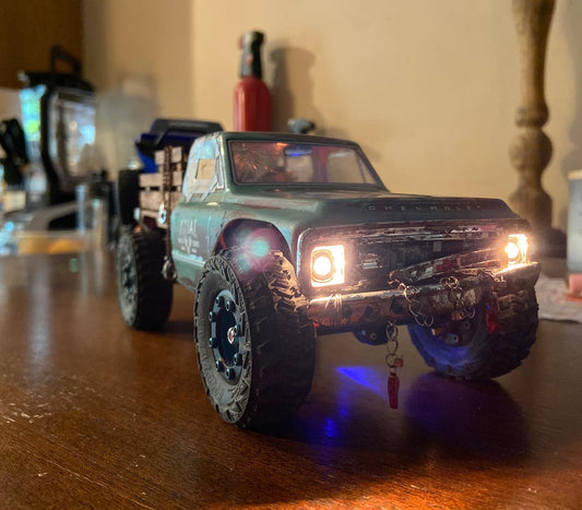 Scx24 retro front lights